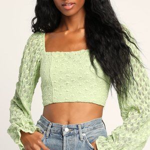 Lulus Lace Crop Top